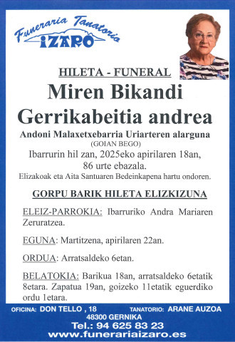 Miren Bikandi Gerrikabeitia