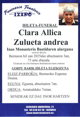 Clara Allica Zulueta