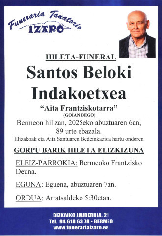 Santos Beloki Indakoetxea