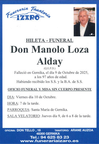 Manolo Loza Alday