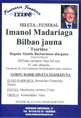 Manuel Madariaga Bilbao