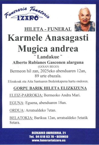 Karmele Anasagasti Mugica