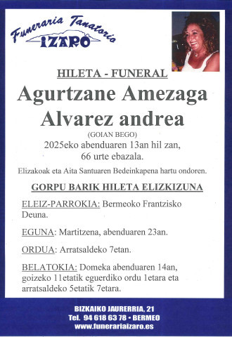 Agurtzane Amezaga Alvarez