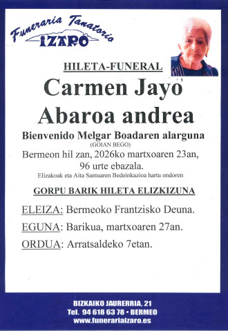 Maria Carmen Jayo Abaroa