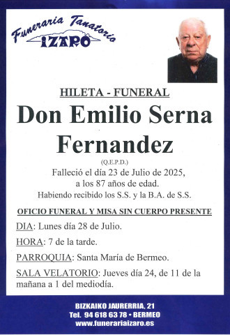 Emilio Serna Fernandez