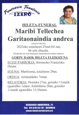 Maribi Tellechea Garitaonaindia