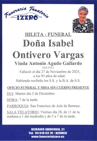 Isabel Ontivero Vargas