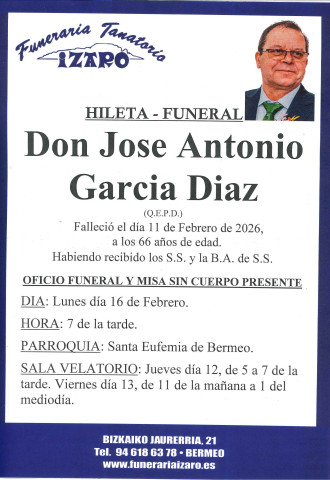 Jose Antonio Garcia Diaz