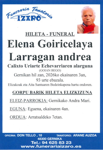 Elena Goiricelaya Larragan