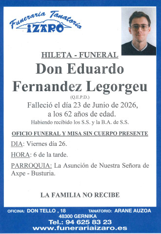 Eduardo Fernandez Legorgeu