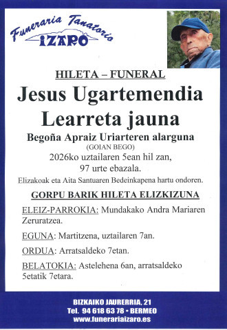Jesus Ugartemendia Learreta