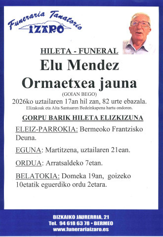 Eulogio Mendez Hormaechea